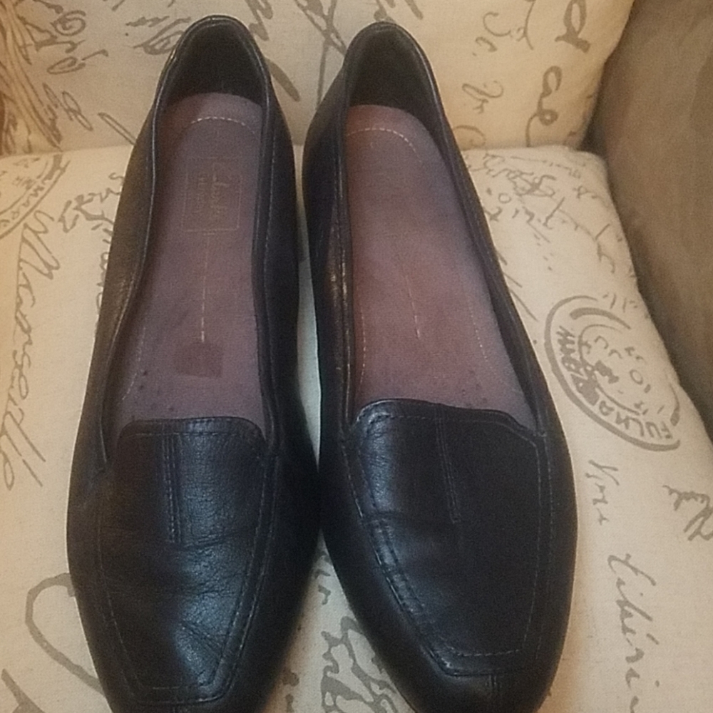 Clark's loafers